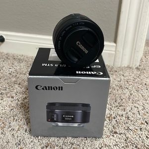 Canon EF 50mm lens